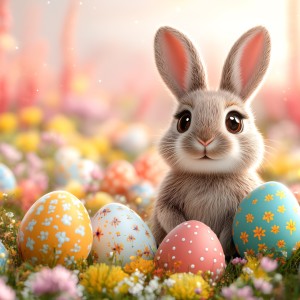 CGで作成されたウサギ